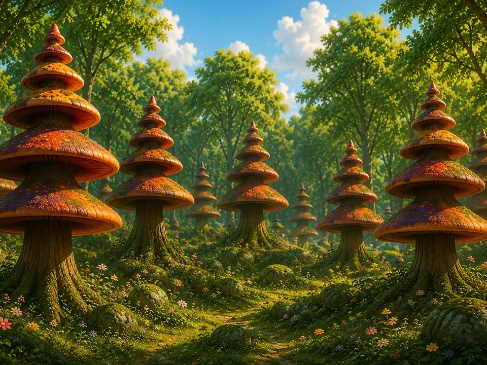 I Fungopini nel bosco di Boscofuso